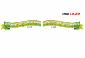 Стенд в кабинет английского языка №2021